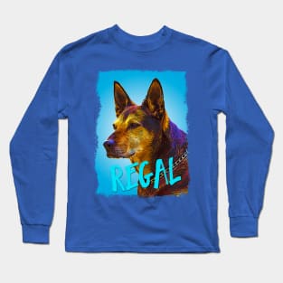 Regal Dog Long Sleeve T-Shirt